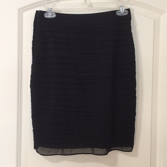 H&M Chiffon Pleated Black Skirt 4 - Picture 5 of 5